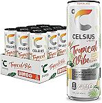 12-Pack 12-Oz CELSIUS Energy Drink (Sparkling Tropical Vibe) $12.77