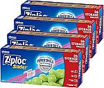 104-Count Ziploc Gallon Food Storage Slider Bags $4.71