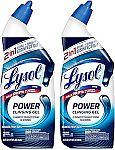 2-Pack 24-Oz Lysol Power Toilet Bowl Cleaner $3.44