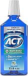 3-Pack 33.8-Oz ACT Restoring Anticavity Fluoride Mouthwash (Cool Mint) $6.59