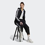 Adidas Womens Essentials 3-Stripes Full-Zip Fleece Hoodie $13 and more