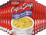 12-Pack 1.8-Oz Lipton Cup-a-Soup Instant Soup (Chicken Noodle with White Meat) $5.31