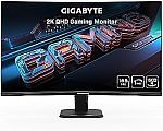 Gigabyte GS27QC 27" 165Hz 1440P Curved Gaming Monitor $159.99