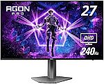 AOC Agon PRO AG276QZD 27" OLED Tournament Gaming Monitor $399.99