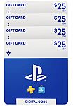 $100 Sony Playstation or XBox eGift Card $85