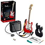 LEGO Ideas Fender Stratocaster 21329 DIY Guitar Model Building Set $83.99