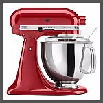 KitchenAid Artisan Series 5qt Tilt-Head Stand Mixer $185
