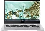 ASUS CX1 14" FHD Chromebook: Celeron N4500, 4GB RAM, 64GB eMMC $109.99