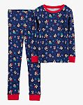 Carters Kid 2-Piece Christmas Mickey 100% Snug Fit Cotton Pajamas $5 and more