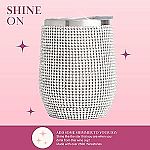 Paris Hilton Diamond Bling Wine Tumbler $14.99
