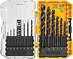 DEWALT Black and Gold Drill Bit Set (14-Piece) $10