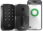 Yale Security Lock 2 w/ Wi-Fi, Black Connected Keypad, Back-Up Key $122.28