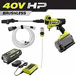 RYOBI 600 PSI 0.7 GPM Cordless Power Cleaner w/Battery & Charger $49.97 YMMV