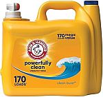 170 Loads Arm & Hammer Clean Burst, Liquid Laundry Detergent $9