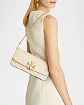 Tory Burch Eleanor Flap Leather Clutch Bag $298 and more