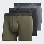 adidas Men's 3-Pack Underwear (Various) from $10.50 + Free Shipping
