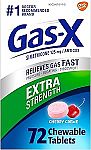 72-Ct Gas-X Extra Strength Chewable Gas Relief Tablets $6