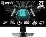 MSI G272QPF E2 27” QHD Monitor $129.99