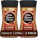 2-Ct Nescafe light roast Taster's Choice Instant Coffee 7 Ounce $12.78