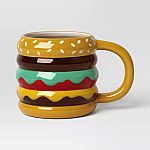 Room Essentials 22oz Stoneware Figural Cheeseburger Mug $3.50 and more