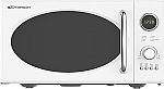 Emerson 0.9 Cu. Ft Retro Compact Countertop 800W Microwave Oven $78