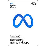 Meta Quest $50 eGift Card [Digital] $44