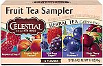 18 Celestial Seasonings Fruit Tea Sampler Herbal Tea Variety Pack $3