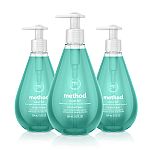 3-Pack 12-Oz Method Gel Hand Soap (Waterfall) $5.60