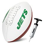 Franklin Sports NFL Official Size Autograph Football (Jets or Bears) $13.99 and more