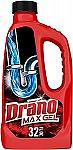 32-Oz Drano Max Gel Drain Clog Remover and Cleaner $3.50