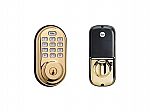Yale Security Electronic Push Button Deadbolt Fully Motorized with Zwave Technology $44.50