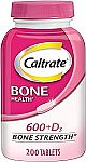 200 Ct Caltrate 600 Plus D3 Calcium and Vitamin D Supplement Tablets $10 and more