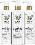 3 Count Dove Body Love Body Cleanser Moisture Boost 17.5 fl oz $10