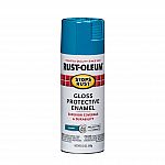 Rust-Oleum Stops Rust Spray Paint, 12 oz, Gloss Lagoon $2.97