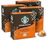 32-pack Starbucks by Nespresso Vertuo Line Caramel Flavored Coffee $28.80