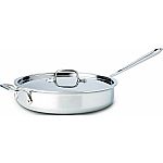All-Clad 3-Qt. Saute Pan W/Lid $72 and more