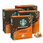 32-Count Starbucks Nespresso Vertuo Caramel Flavored Coffee Pods $28.80