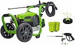 Greenworks Electric Pressure Washer up to 3000 PSI at 2.0 GPM Combo Kit $499