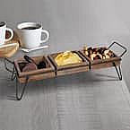 The Urban Port Rectangle Brown Decorative Serving Tray $8.16