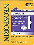 Neosporin + Lidocaine First Aid Antibiotic Ointment 0.5 oz (2 for $5)