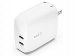 Belkin BoostCharge Dual USB-C 60W Wall Charger $15