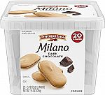 Pepperidge Farm Milano Cookies, Dark Chocolate, 20 Packs $7.74