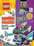 LEGO Books Build and Stick Robots Activity Book $8.49