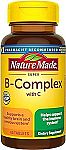 Nature Made Super B Complex with Vitamin C and Folic Acid 60 Tablets (2 for $2.63)
