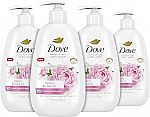 4-pack 12oz Dove Advanced Care Peony & Rose Oil Hand Wash $10.85 and more