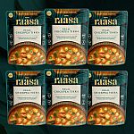 6-pk Tata Raasa Regal Chickpea Vegan Tikka 10 OZ Ready-To-Eat Pouch $16.62