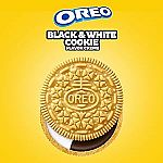 10.68-Oz OREO Black and White Creme Sandwich Cookies $2.37