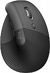 Logitech Lift Vertical Ergonomic Mouse $45