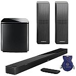 Bose Smart Ultra Dolby Atmos Soundbar, Black w/Bass Module 700 & 2x Speakers 700 $1599
