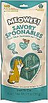 4-Count MEOWEE! Savory Spoonables Squeezable Lickable Wet Treats for Cats $2.69